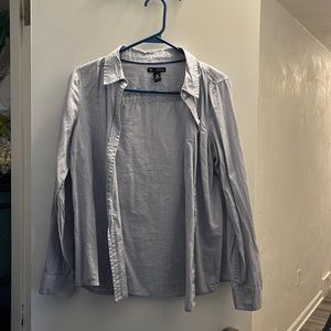 Gap button up shirt. Blue.